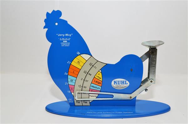 Весы для яиц Jiffy-way в форме курицы фото